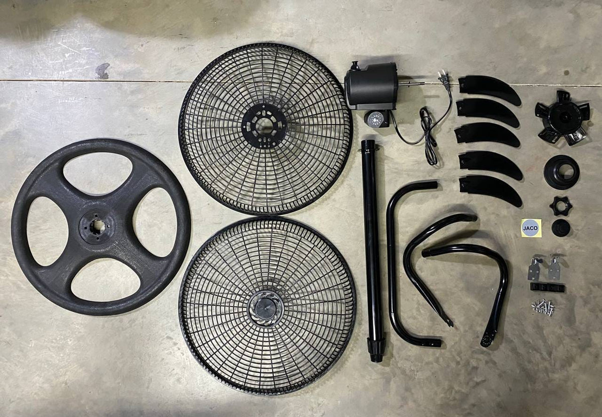 1 Ventilador de 18 pulgadas 3 formas de usarlo
