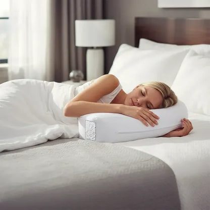 Almohada Ergonómica 7 en 1 | Descansa Mejor Desde la Primera Noche