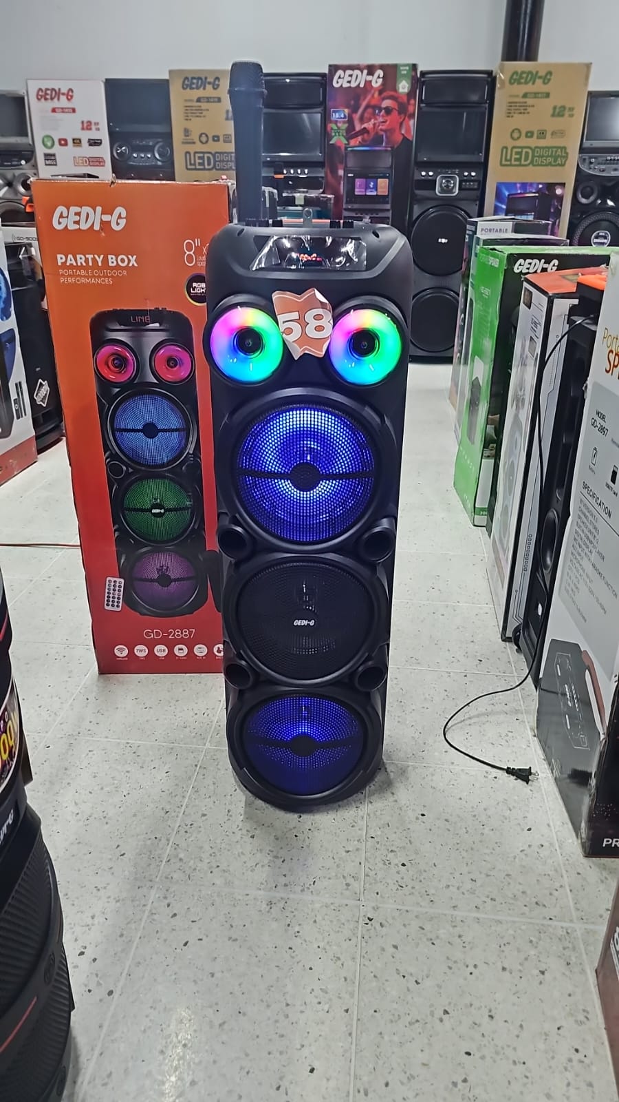 Cabina De Sonido GediG Gd2887 (DP 2887)