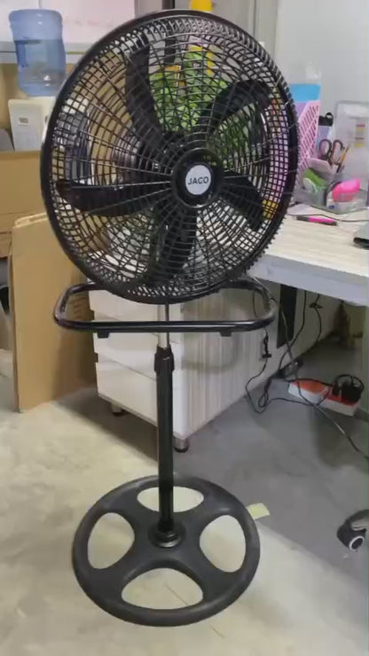 1 Ventilador de 18 pulgadas 3 formas de usarlo